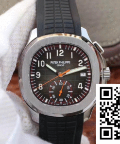 Replica Patek Philippe Aquanaut Chronograph 5968A-001 Black Dial