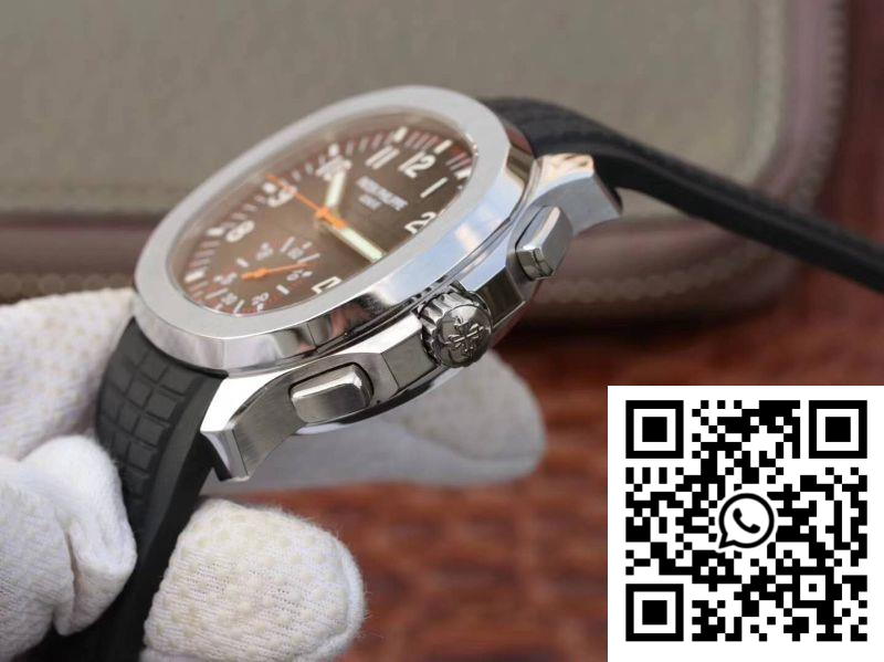 Replica Patek Philippe Aquanaut Chronograph 5968A-001 Black Dial 7 Replica Patek Philippe Aquanaut Chronograph 5968A-001 Black Dial 7