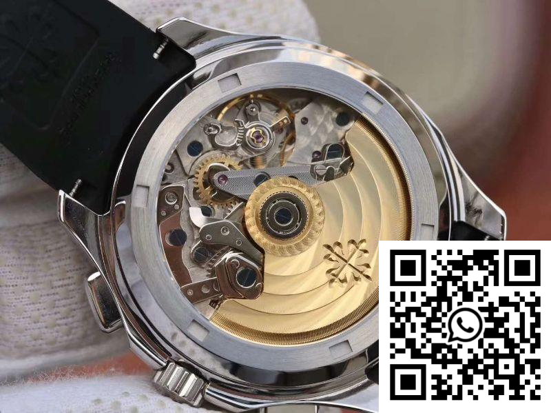 Replica Patek Philippe Aquanaut Chronograph 5968A-001 Black Dial 8 Replica Patek Philippe Aquanaut Chronograph 5968A-001 Black Dial 8