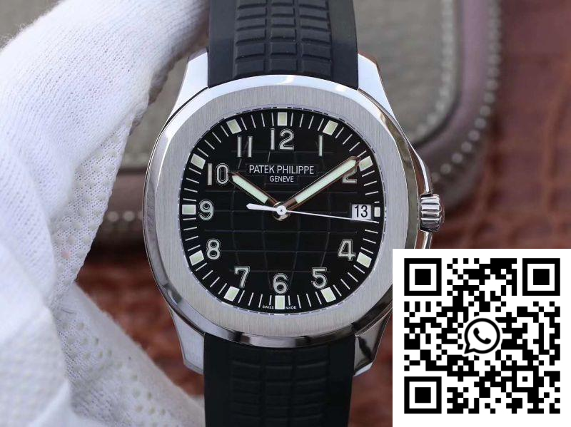 Replica Patek Philippe Aquanaut Jumbo 5167A-001 Black Dial 5 Replica Patek Philippe Aquanaut Jumbo 5167A-001 Black Dial 5