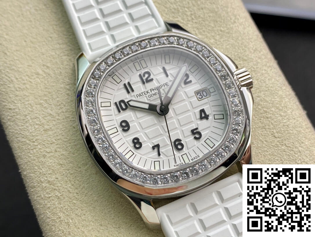 Replica Patek Philippe Aquanaut Quartz Ladies 5067A-024 Ppf Factory Diamond-Set Bezel 3 Replica Patek Philippe Aquanaut Quartz Ladies 5067A-024 Ppf Factory Diamond-Set Bezel 3