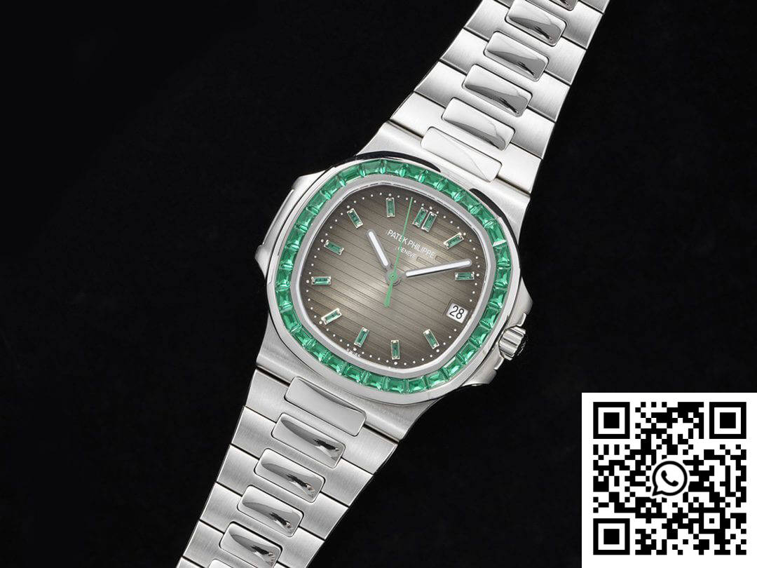 Replica Patek Philippe Nautilus 5711 Gr Factory Green Diamond Bezel 5 Replica Patek Philippe Nautilus 5711 Gr Factory Green Diamond Bezel 5
