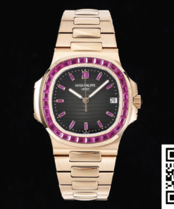 Replica Patek Philippe Nautilus 5711 Gr Factory Rose Gold