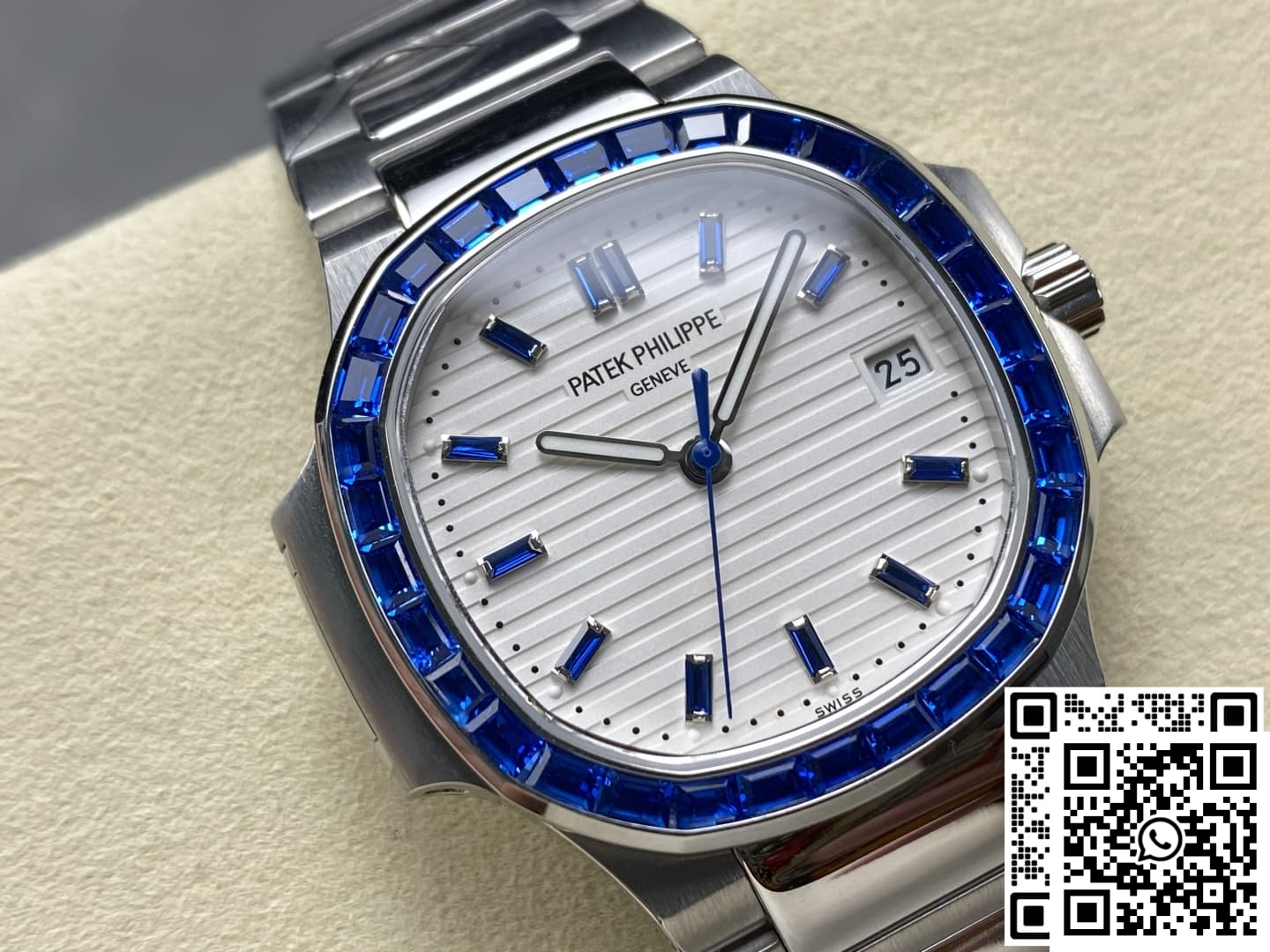 Replica Patek Philippe Nautilus 5711 Gr Factory White Dial 4 Replica Patek Philippe Nautilus 5711 Gr Factory White Dial 4