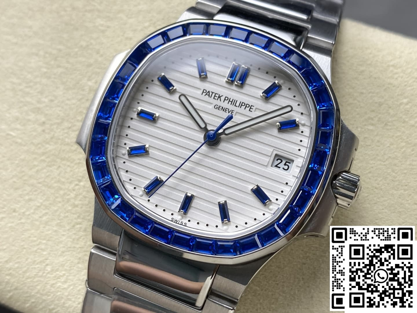 Replica Patek Philippe Nautilus 5711 Gr Factory White Dial 5 Replica Patek Philippe Nautilus 5711 Gr Factory White Dial 5
