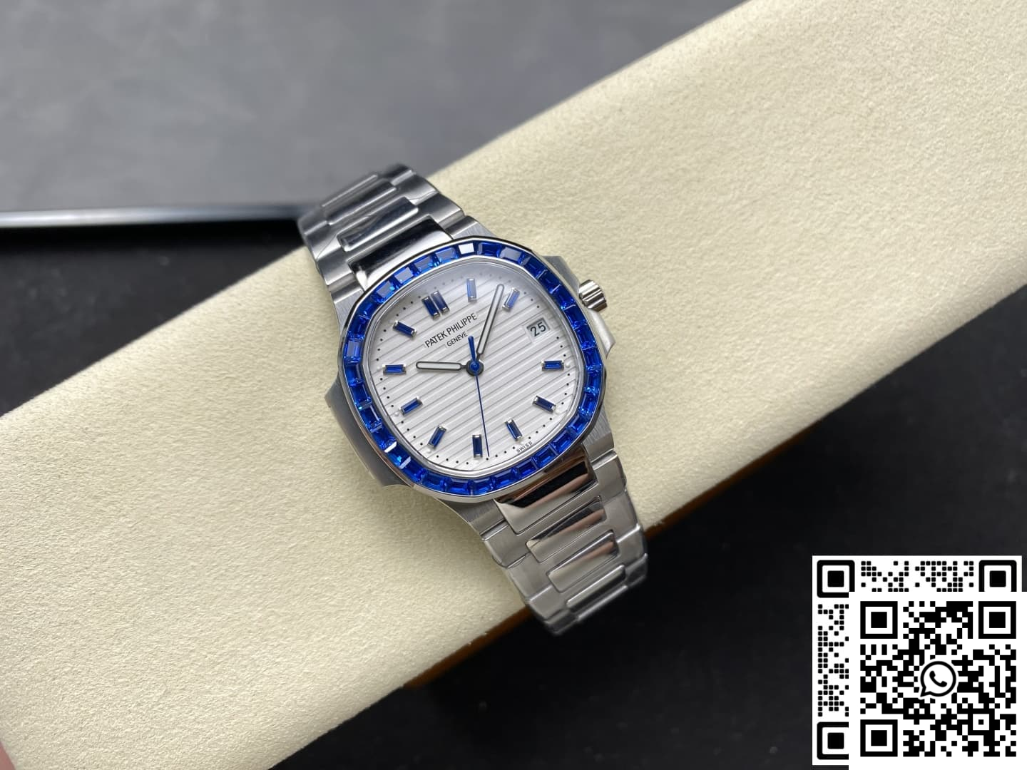 Replica Patek Philippe Nautilus 5711 Gr Factory White Dial 6 Replica Patek Philippe Nautilus 5711 Gr Factory White Dial 6