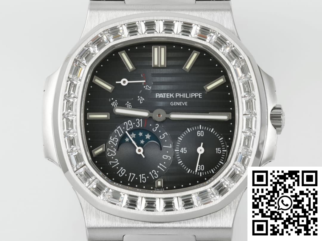 Replica Patek Philippe Nautilus 5722G-001 Ppf Factory V3 Diamond Bezel 4 Replica Patek Philippe Nautilus 5722G-001 Ppf Factory V3 Diamond Bezel 4