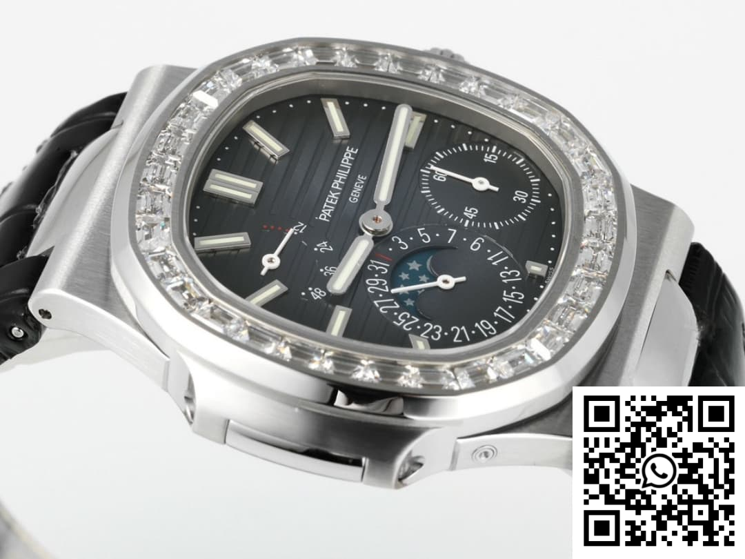 Replica Patek Philippe Nautilus 5722G-001 Ppf Factory V3 Diamond Bezel 6 Replica Patek Philippe Nautilus 5722G-001 Ppf Factory V3 Diamond Bezel 6