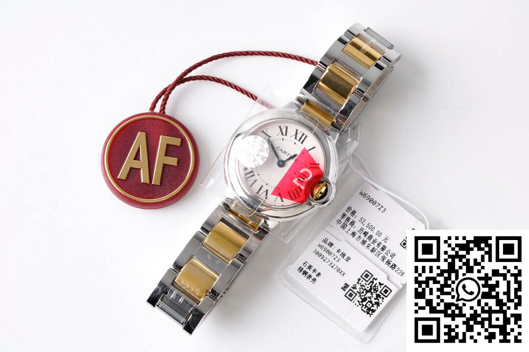 Replica Ballon Bleu De Cartier 28Mm W69007Z3 Af Factory Yellow Gold 2 Replica Ballon Bleu De Cartier 28Mm W69007Z3 Af Factory Yellow Gold 2