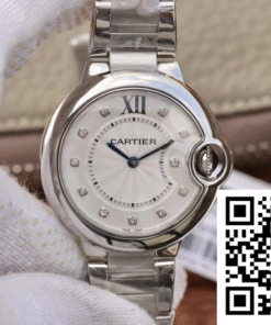 Replica Ballon Bleu De Cartier 33Mm V6 Factory White Dial Replica Ballon Bleu De Cartier 33Mm V6 Factory White Dial