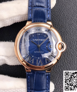 Replica Ballon Bleu De Cartier 42Mm Wgbb0036 V6 Factory Blue Dial