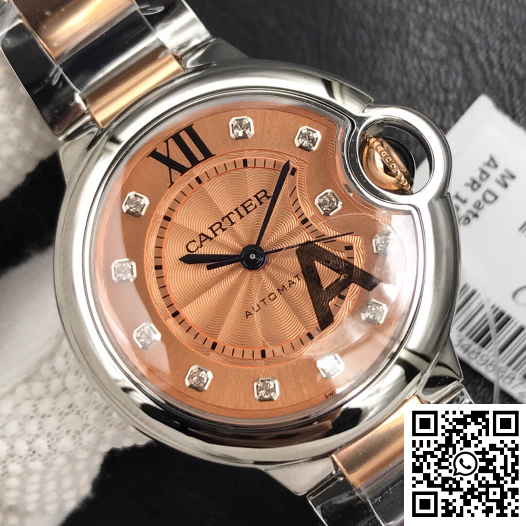 Replica Ballon Bleu De Cartier Ladies 33Mm V6 Factory Gold Strap 6 Replica Ballon Bleu De Cartier Ladies 33Mm V6 Factory Gold Strap 6