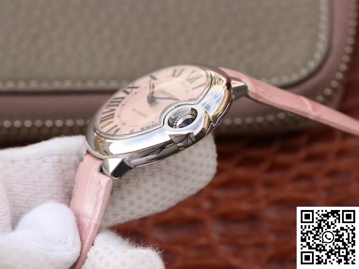 Replica Ballon Bleu De Cartier Ladies 33Mm Wsbb0002 V6 Factory Pink Dial 8 Replica Ballon Bleu De Cartier Ladies 33Mm Wsbb0002 V6 Factory Pink Dial 8