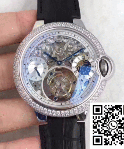 Replica Ballon Bleu De Cartier Tourbillon Silver Dial Replica Ballon Bleu De Cartier Tourbillon Silver Dial