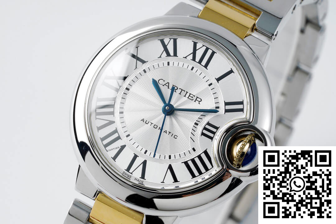 Replica Ballon Bleu De Cartier W2Bb0002 33Mm Af Factory White Dial 5 Replica Ballon Bleu De Cartier W2Bb0002 33Mm Af Factory White Dial 5