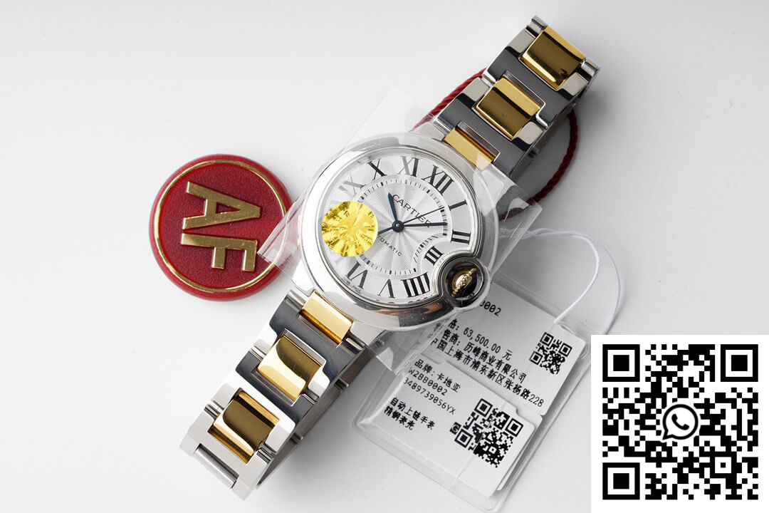 Replica Ballon Bleu De Cartier W2Bb0002 33Mm Af Factory White Dial 7 Replica Ballon Bleu De Cartier W2Bb0002 33Mm Af Factory White Dial 7