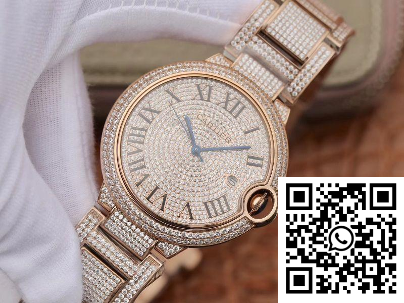 Replica Ballon Bleu De Cartier W69006Z2 42Mm Tw Factory Rose Gold Diamonds Dial 6 Replica Ballon Bleu De Cartier W69006Z2 42Mm Tw Factory Rose Gold Diamonds Dial 6