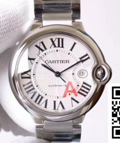 Replica Ballon Bleu De Cartier W69012Z4 V6 Factory Silver Dial