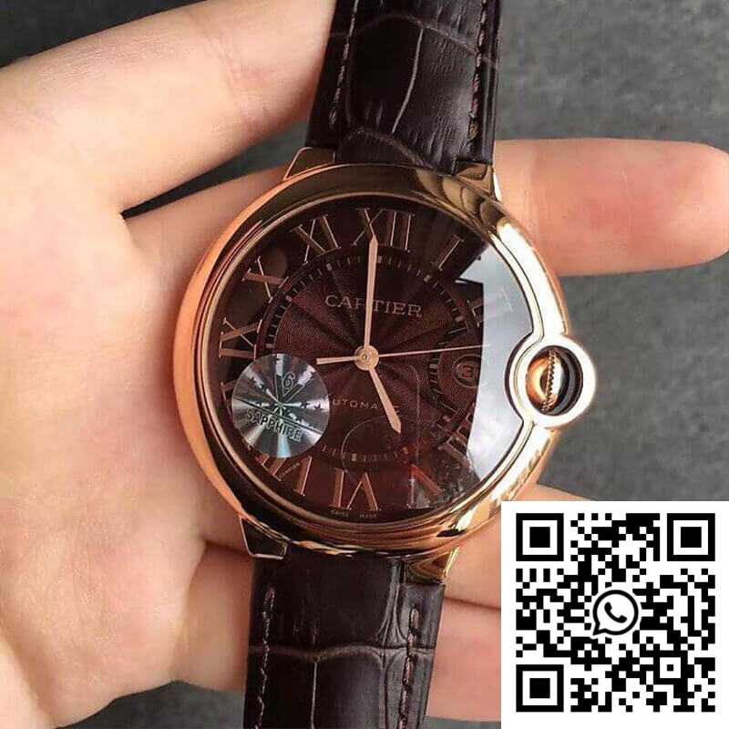 Replica Ballon Bleu De Cartier W6920037 V6 Factory Chocolate Color Dial Replica Ballon Bleu De Cartier W6920037 V6 Factory Chocolate Color Dial