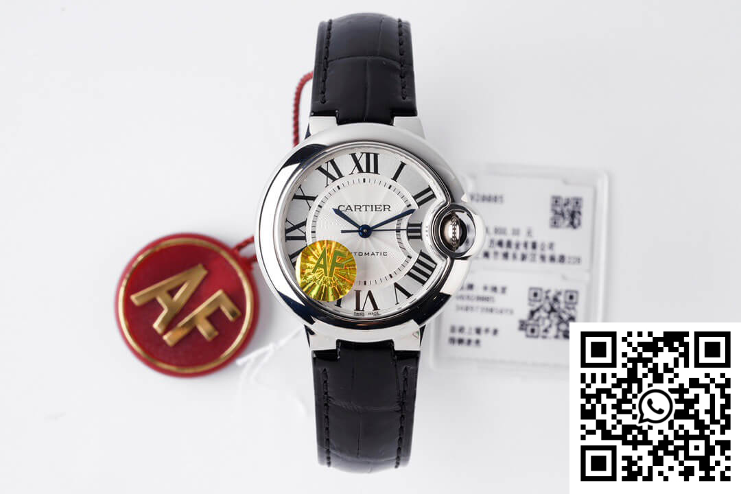 Replica Ballon Bleu De Cartier W6920085 33Mm Af Factory Leather Strap Replica Ballon Bleu De Cartier W6920085 33Mm Af Factory Leather Strap