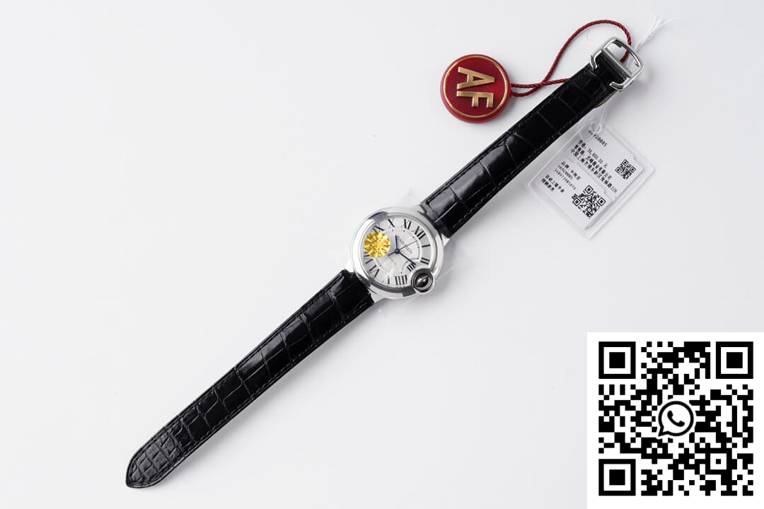 Replica Ballon Bleu De Cartier W6920085 33Mm Af Factory Leather Strap 2 Replica Ballon Bleu De Cartier W6920085 33Mm Af Factory Leather Strap 2