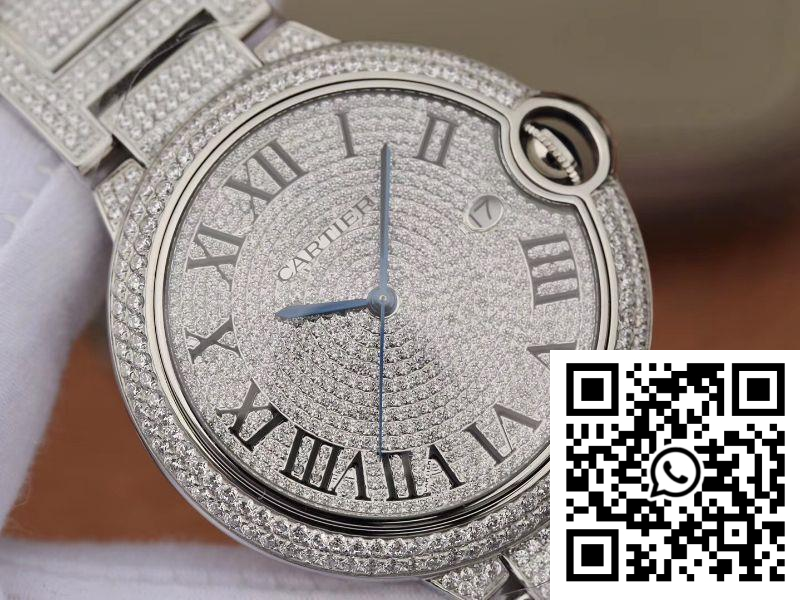 Replica Ballon Bleu De Cartier We9009Z3 42Mm Tw Factory Silver Diamond Dial 6 Replica Ballon Bleu De Cartier We9009Z3 42Mm Tw Factory Silver Diamond Dial 6