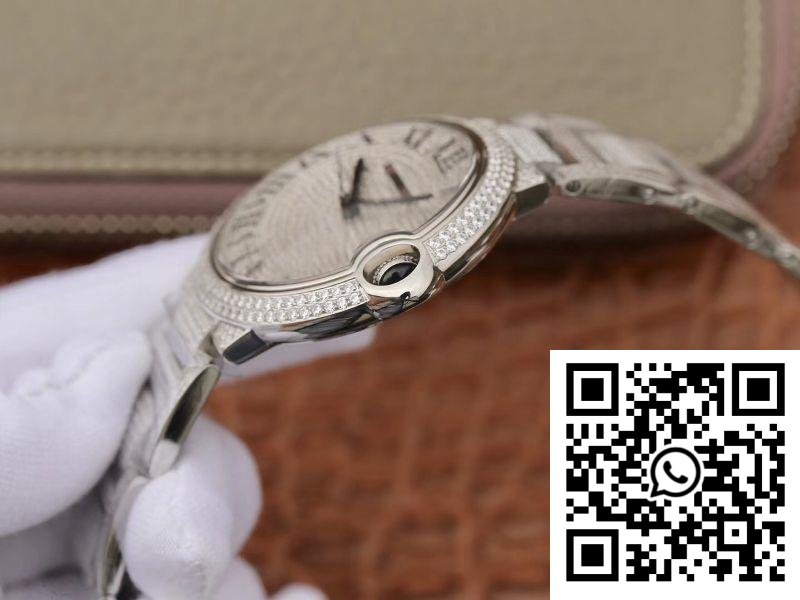Replica Ballon Bleu De Cartier We9009Z3 42Mm Tw Factory Silver Diamond Dial 9 Replica Ballon Bleu De Cartier We9009Z3 42Mm Tw Factory Silver Diamond Dial 9