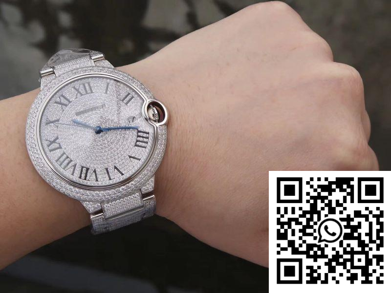 Replica Ballon Bleu De Cartier We9009Z3 42Mm Tw Factory Silver Diamond Dial 2 Replica Ballon Bleu De Cartier We9009Z3 42Mm Tw Factory Silver Diamond Dial 2