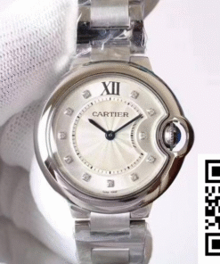 Replica Ballon Bleu De Cartier We9020 33Mm V6 Factory White Dial Replica Ballon Bleu De Cartier We9020 33Mm V6 Factory White Dial