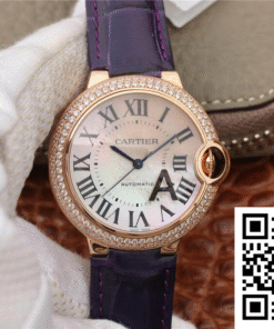 Replica Ballon Bleu De Cartier We902066 V6 Factory V4 Rose Gold
