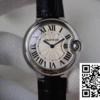 Replica Ballon Bleu De Cartier We9020 33Mm V6 Factory White Dial 12