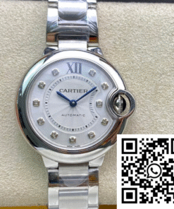 Replica Ballon Bleu De Cartier We902074 33Mm V6 Factory Steel Strap