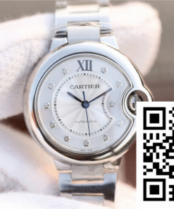 Replica Ballon Bleu De Cartier We902074 V6 Factory Diamond Silverr Dial