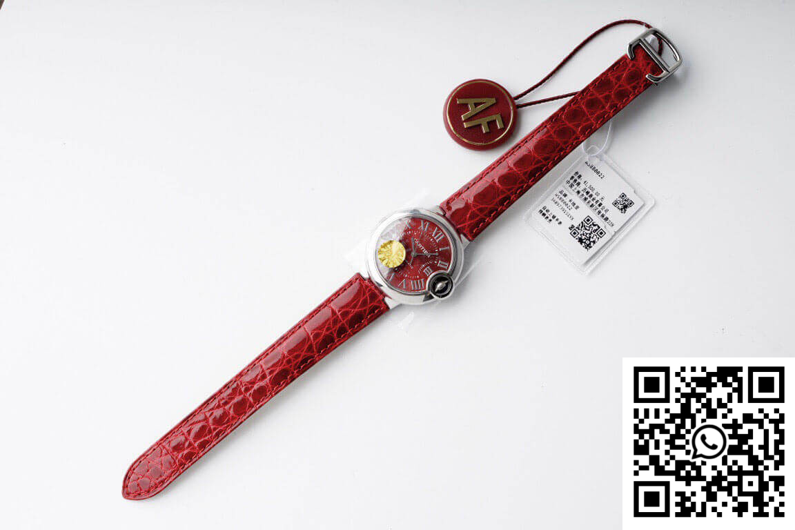 Replica Ballon Bleu De Cartier Wsbb0022 33Mm Af Factory Red Strap 2 Replica Ballon Bleu De Cartier Wsbb0022 33Mm Af Factory Red Strap 2