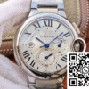 Replica Cartier Ballon Bleu Chronograph W6920074 Zf Factory Silver Dial 12 Replica Cartier Ballon Bleu Chronograph W6920074 Zf Factory Silver Dial 12