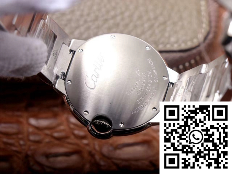 Replica Cartier Ballon Bleu W4Bb0017 V6 Factory White Dial 10 Replica Cartier Ballon Bleu W4Bb0017 V6 Factory White Dial 10