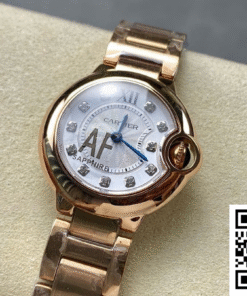 Replica Cartier Blue Balloon Wjbb0016 Af Factory Rose Gold 2