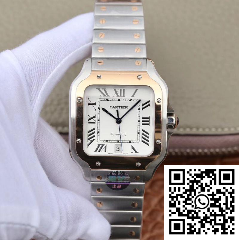 Replica Cartier De Santos W2Sa0006 Bv Factory White Dial 4 Replica Cartier De Santos W2Sa0006 Bv Factory White Dial 4