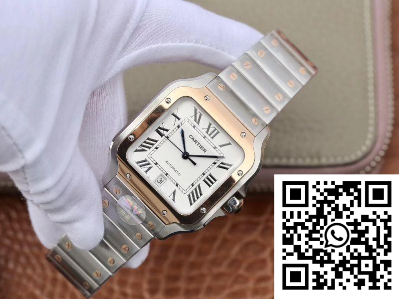 Replica Cartier De Santos W2Sa0006 Bv Factory White Dial 6 Replica Cartier De Santos W2Sa0006 Bv Factory White Dial 6