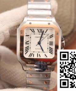 Replica Cartier De Santos W2Sa0007 Bv Factory White Dial