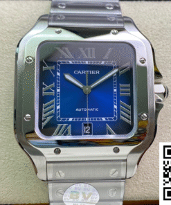 Replica Cartier De Santos Wssa0013 Bv Factory Blue Dial