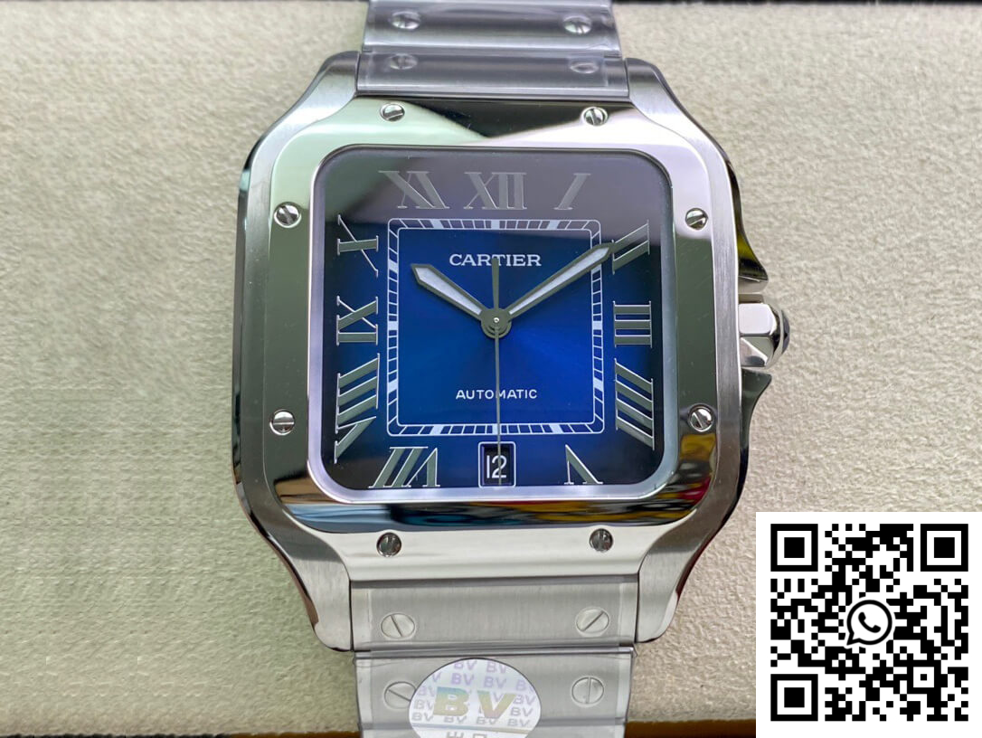 Replica Cartier De Santos Wssa0013 Bv Factory Blue Dial Replica Cartier De Santos Wssa0013 Bv Factory Blue Dial
