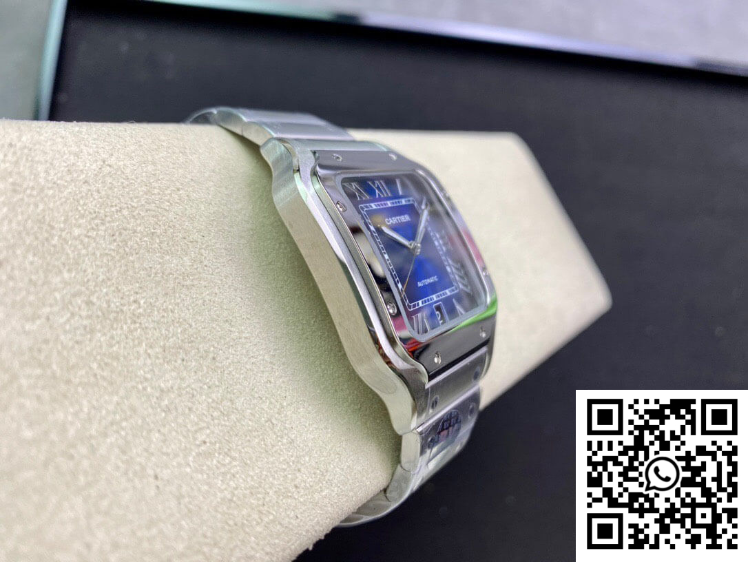 Replica Cartier De Santos Wssa0013 Bv Factory Blue Dial 6 Replica Cartier De Santos Wssa0013 Bv Factory Blue Dial 6