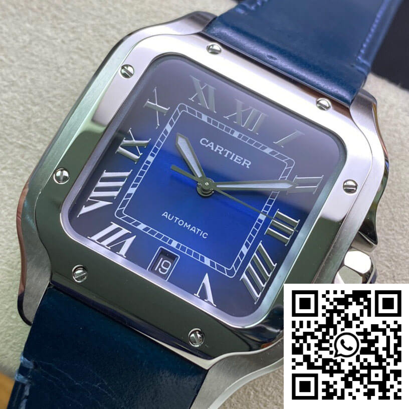 Replica Cartier De Santos Wssa0030 Bv Factory Blue Dial 5 Replica Cartier De Santos Wssa0030 Bv Factory Blue Dial 5