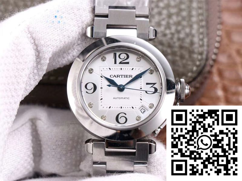 Replica Cartier Pasha W31073M7 V9 Factory Silver Dial 3 Replica Cartier Pasha W31073M7 V9 Factory Silver Dial 3