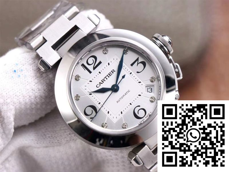 Replica Cartier Pasha W31073M7 V9 Factory Silver Dial 6 Replica Cartier Pasha W31073M7 V9 Factory Silver Dial 6