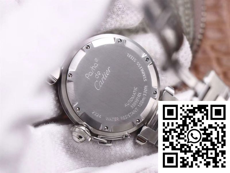 Replica Cartier Pasha W31073M7 V9 Factory Silver Dial 9 Replica Cartier Pasha W31073M7 V9 Factory Silver Dial 9