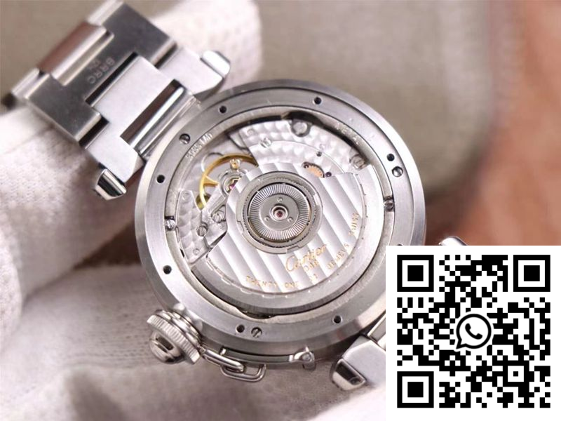 Replica Cartier Pasha W31073M7 V9 Factory Silver Dial 10 Replica Cartier Pasha W31073M7 V9 Factory Silver Dial 10