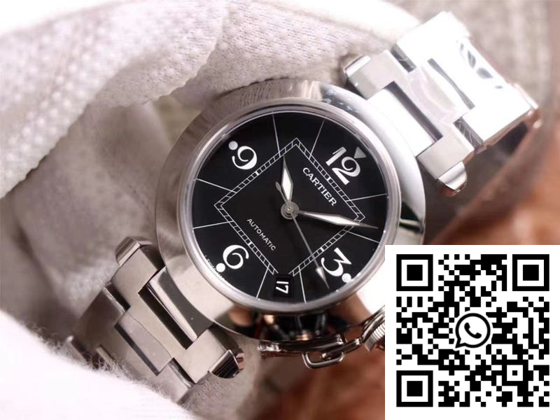 Replica Cartier Pasha W31076M7 V9 Factory Black Dial 5 Replica Cartier Pasha W31076M7 V9 Factory Black Dial 5