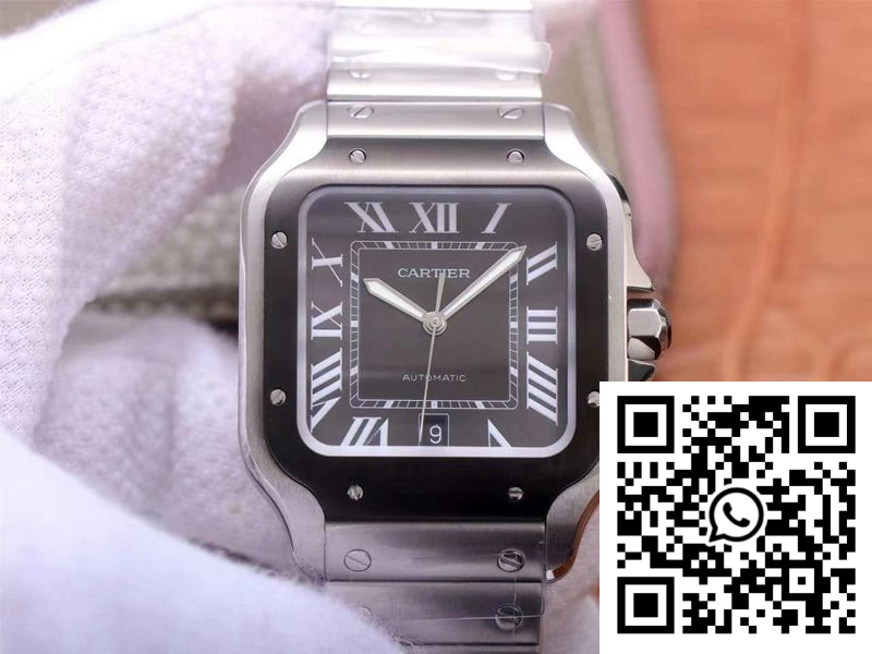 Replica Cartier Santos De Large Wssa0037 V6 Factory Gray Dial 4 Replica Cartier Santos De Large Wssa0037 V6 Factory Gray Dial 4
